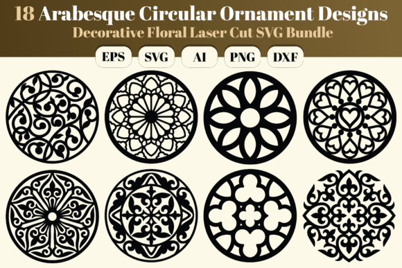 Arabesque Circular Ornament Decorative Review