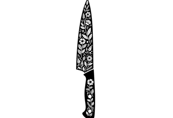 Floral Chef Knife SVG Cut File: A Designer's Real-World Review