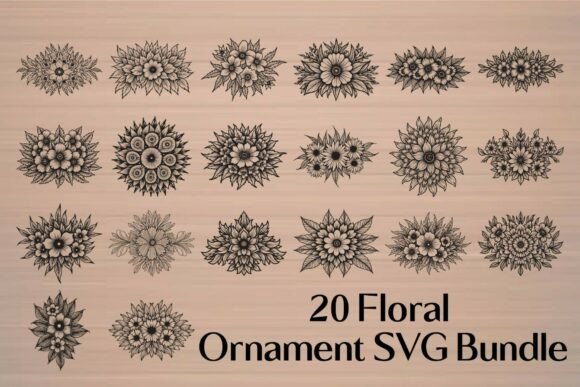 Floral Frame Bouquet SVG Bundle Review