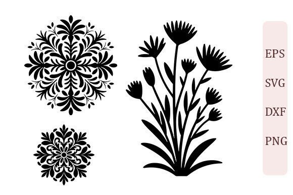Floral Mandala Wildflower SVG Set Review