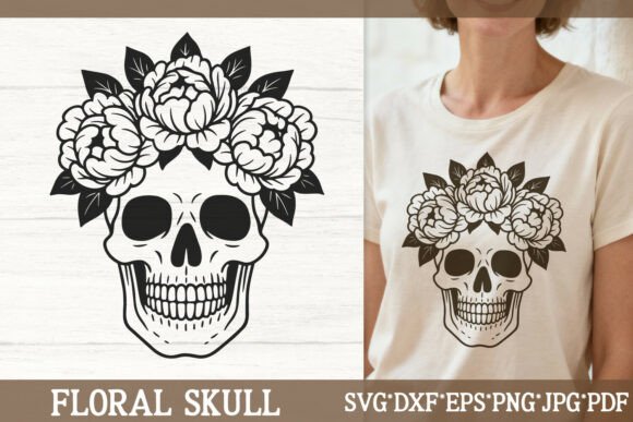 Floral Peony Skull SVG Design: A Real-World Embroidery Review
