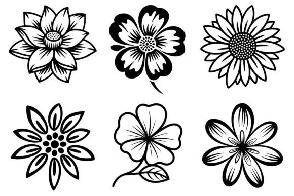 Flower SVG Bundle 06 Floral Cut File Review