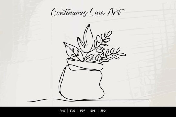 Plant in Sack Line Art: A Designer's Embroidery Review