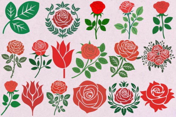 Reviewing the Rose Clipart SVG Bundle for Real Embroidery Work